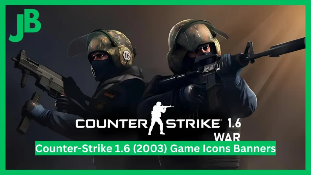 Counter-Strike 1.6 (2003) Game Icons Banners