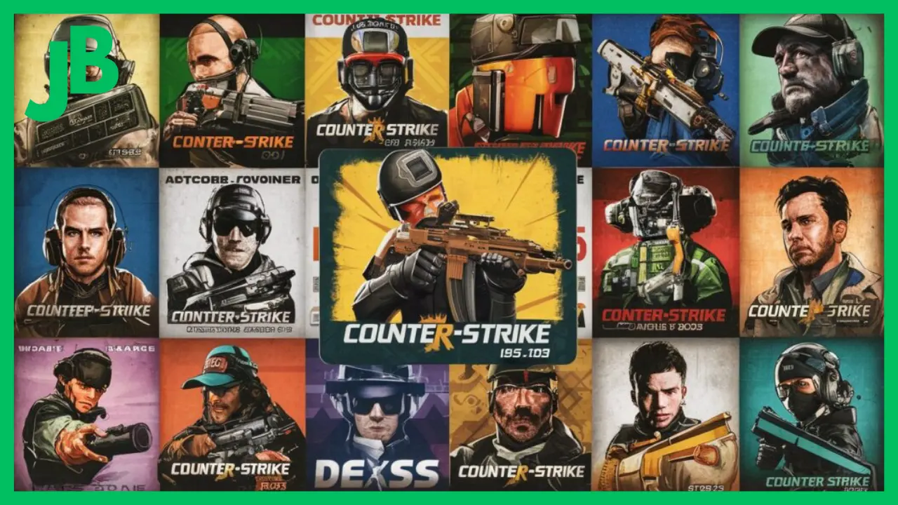 Counter-Strike 1.6 (2003) Game Icons Banners