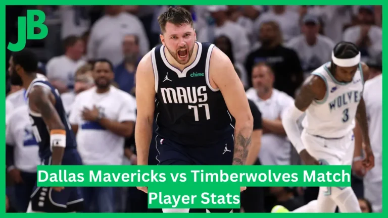 Dallas Mavericks vs Timberwolves Match Player Stats