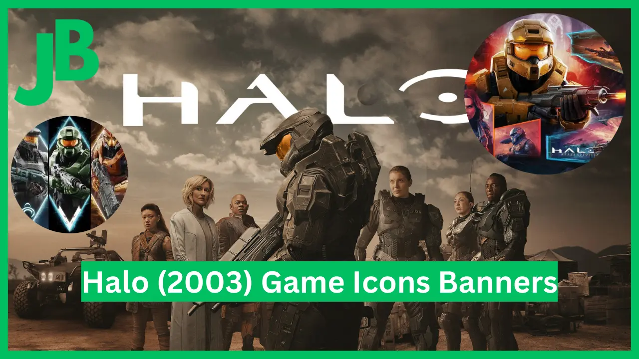 Halo (2003) Game Icons Banners