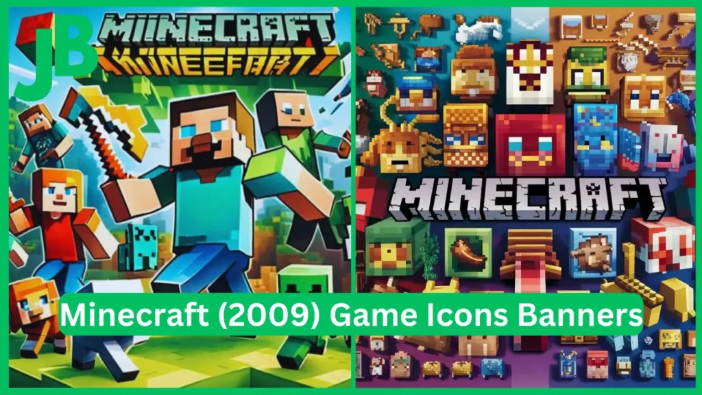 Minecraft (2009) Game Icons Banners